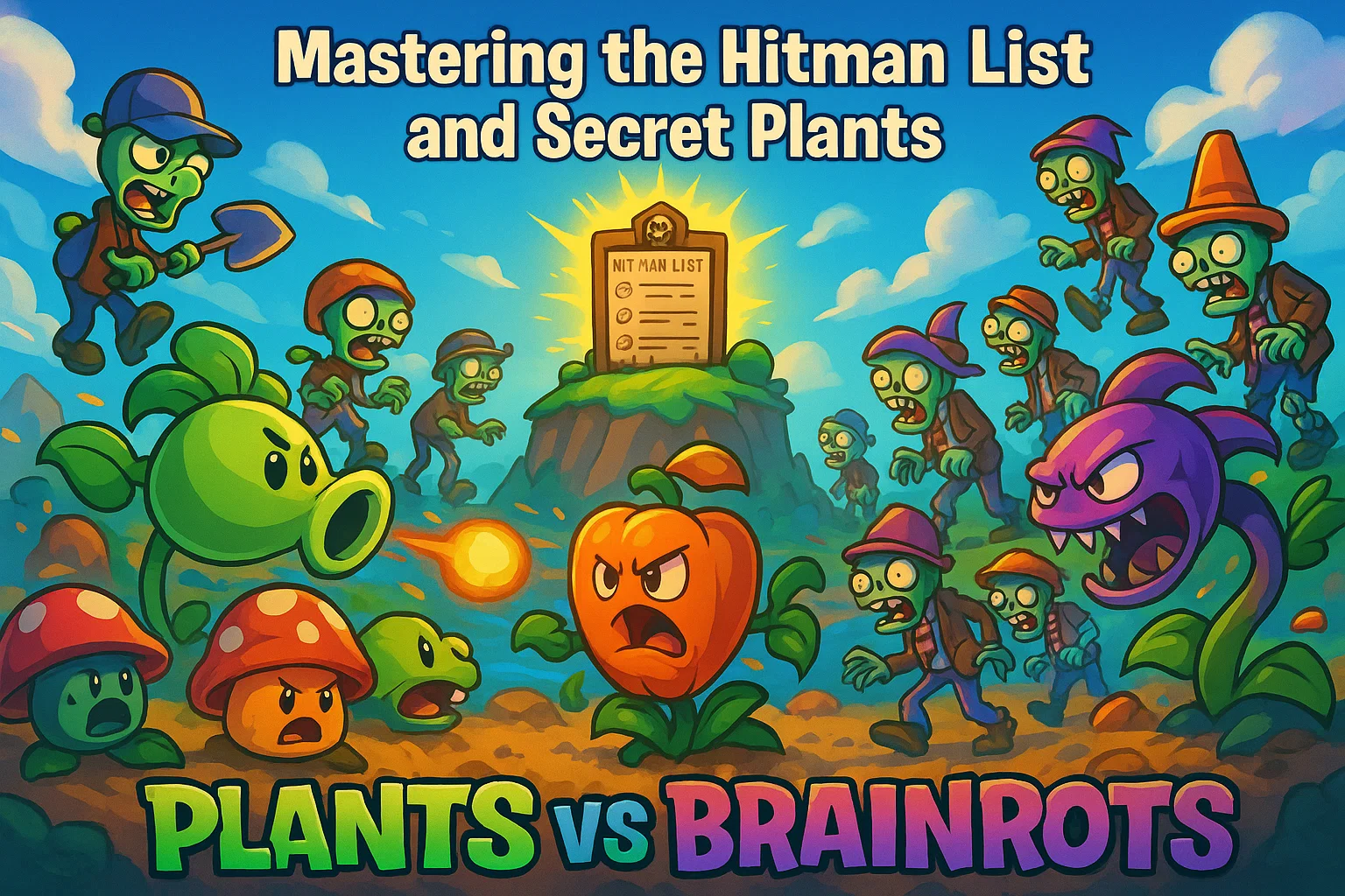 Mastering the Hitman List and Secret Plants in Plants Vs Brainrots: Full Gameplay Breakdown